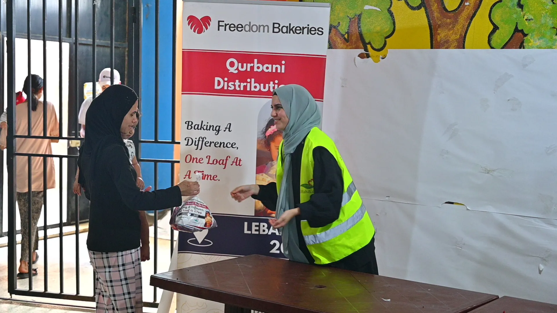 Qurbani package distribution