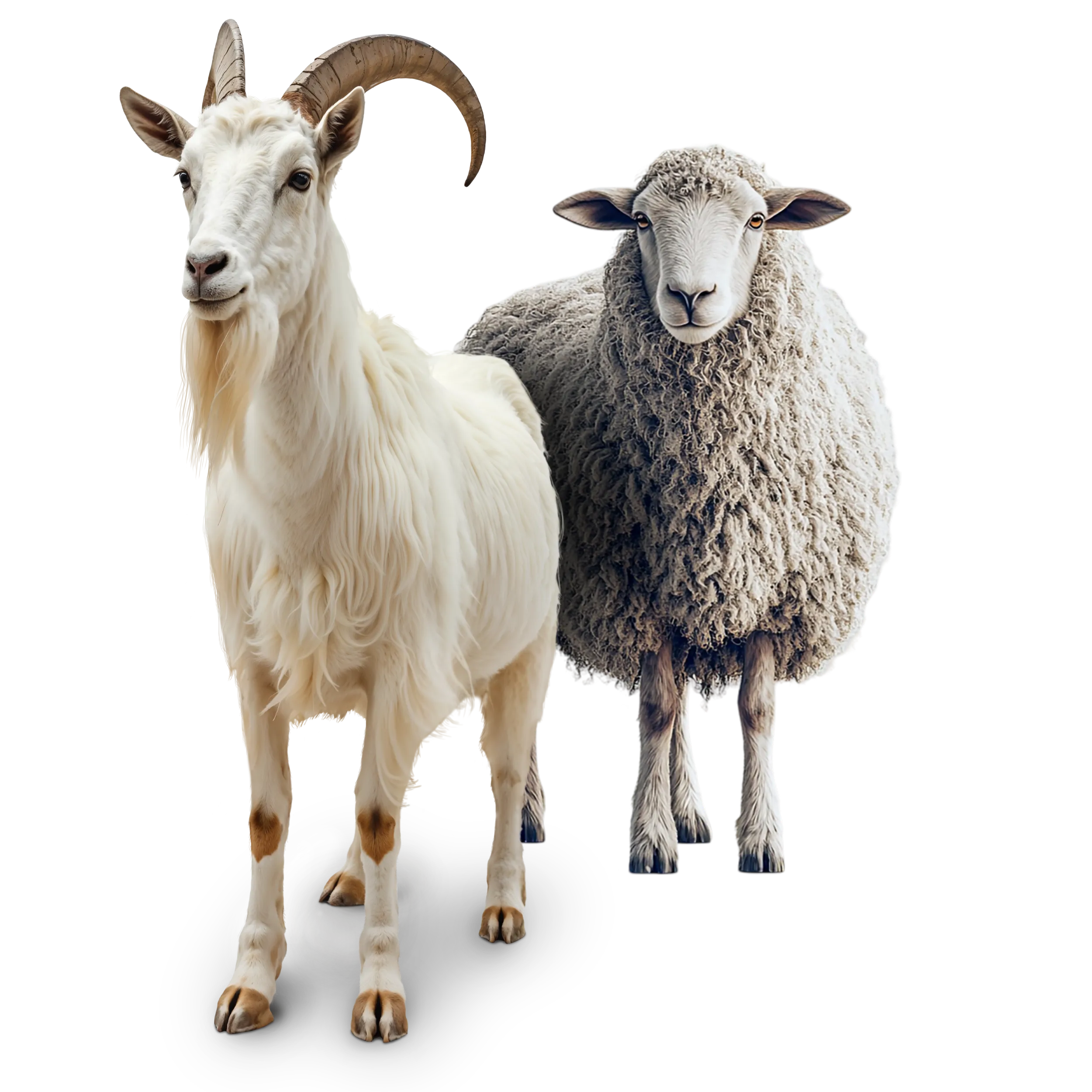 Goat and sheep